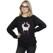 Sweat-shirt Disney Maleficent Mistress Of Evil Growing Wild Horns Coll...
