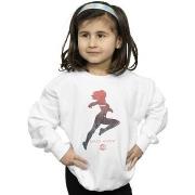 Sweat-shirt enfant Marvel Black Widow Silhouette