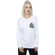 Sweat-shirt Marvel Hulk Tattoo Fist Breast Print