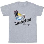 T-shirt enfant Disney Alice In Wonderland This Way