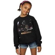 Sweat-shirt enfant Disney The Mandalorian Child On Board