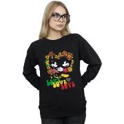 Sweat-shirt Disney Hippie Love