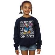 Sweat-shirt enfant Disney Donald Duck Christmas Fair Isle