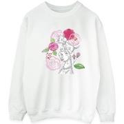 Sweat-shirt Disney 101 Dalmatians Flowers
