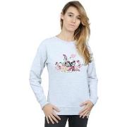 Sweat-shirt Disney Mickey Mouse Love Friends
