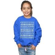 Sweat-shirt enfant Disney Mickey And Minnie Christmas Fair Isle