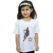 T-shirt enfant Marvel Avengers Endgame Painted Black Widow