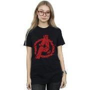 T-shirt Marvel Avengers Endgame Shattered Logo