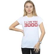 T-shirt Marvel Avengers Endgame I Love You 3000 Distressed