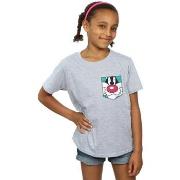 T-shirt enfant Dessins Animés Sylvester Face Faux Pocket