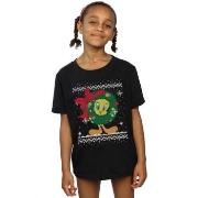 T-shirt enfant Dessins Animés Tweety Pie Christmas Fair Isle