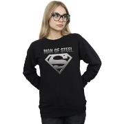 Sweat-shirt Dc Comics Superman Man Of Steel Shield