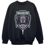 Sweat-shirt enfant Disney The Mandalorian Fierce Warrior