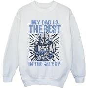 Sweat-shirt enfant Disney Mandalorian Best Dad