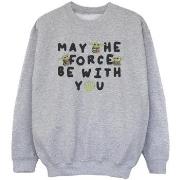 Sweat-shirt enfant Disney The Mandalorian May The Force Be With You