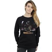 Sweat-shirt Disney The Mandalorian Child On Board