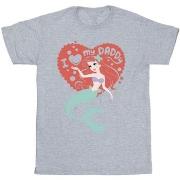 T-shirt enfant Disney The Little Mermaid Daddy