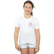 T-shirt enfant Disney Aristocats Marie I'm A Lady Breast Print