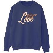 Sweat-shirt Disney Grogu Love