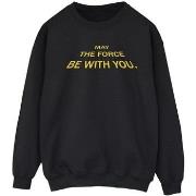 Sweat-shirt Disney May The Force Opening Crawls