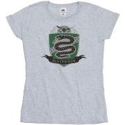 T-shirt Harry Potter Slytherin Chest Badge