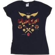 T-shirt Harry Potter Quidditch Golden Snitch