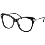 Lunettes de soleil Swarovski SK2012 Cadres Optiques, Noir/Transparent,...