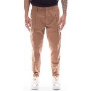 Pantalon Outfit Pantalon chino marron avec tasconi