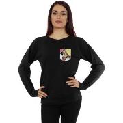 Sweat-shirt Dessins Animés Lola Bunny Face Faux Pocket