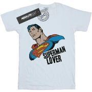 T-shirt Dc Comics Superman Lover