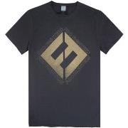 T-shirt Amplified Concrete And Gold