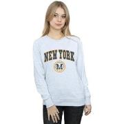 Sweat-shirt Disney Mickey Mouse New York Seal