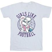 T-shirt enfant Dessins Animés Girls Like Football