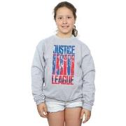 Sweat-shirt enfant Dc Comics Justice League Movie Team Flag