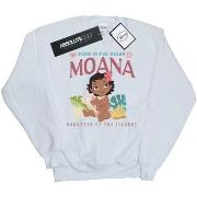 Sweat-shirt Disney Moana Born In The Ocean