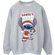 Sweat-shirt Disney Santa's Here