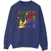 Sweat-shirt Disney Lilo Stitch Pop Art