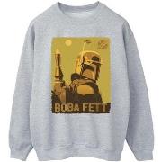 Sweat-shirt Disney The Book Of Boba Fett Planetary Stare