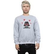 Sweat-shirt Disney Valentines In Love