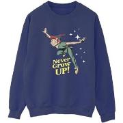 Sweat-shirt Disney Peter Pan Never Grow Up