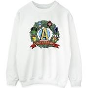 Sweat-shirt Marvel Santa's Super Helpers