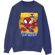 Sweat-shirt Marvel Spidey And His Amazing Friends Flying