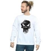 Sweat-shirt Marvel The Punisher Distrressed Skull