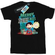 T-shirt Dc Comics Super Friends Merry X-RayMas