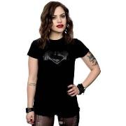 T-shirt Dc Comics Batman v Superman Logo Print