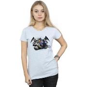 T-shirt Dc Comics Bat Bike