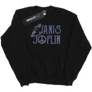 Sweat-shirt Janis Joplin Type Logo