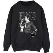Sweat-shirt Elvis Logo Portrait