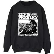 Sweat-shirt Elvis A Heartbreaker