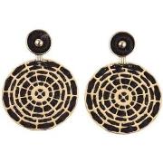 Boucles oreilles Sézane Boucles d'oreilles noir